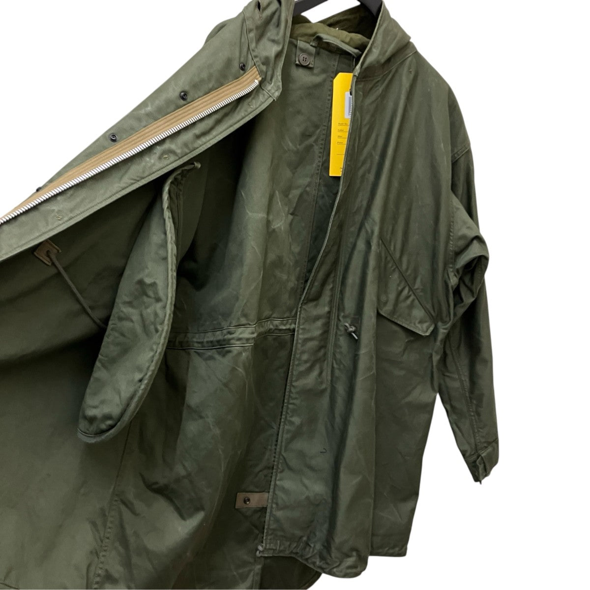THE REAL McCOY’S PARKA-SHELL， M-1951ジャケットQM-23463-01-8651 古着・中古-4枚目のアイテム画像