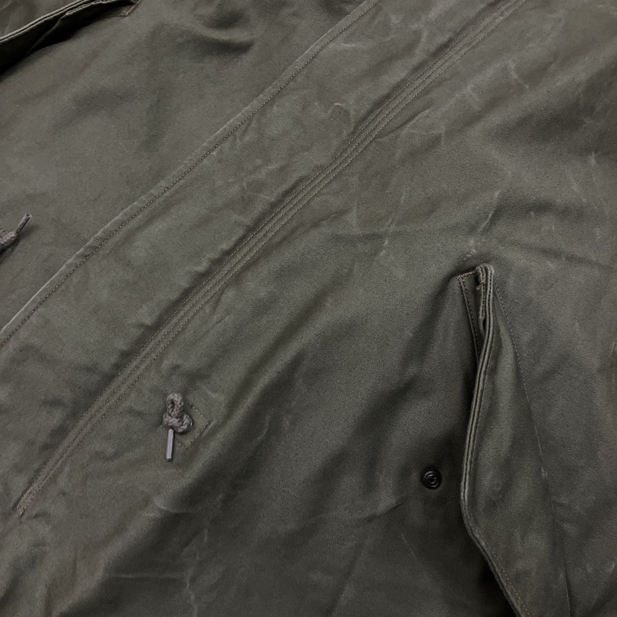THE REAL McCOY’S PARKA-SHELL， M-1951ジャケットQM-23463-01-8651 古着・中古-9枚目のアイテム画像