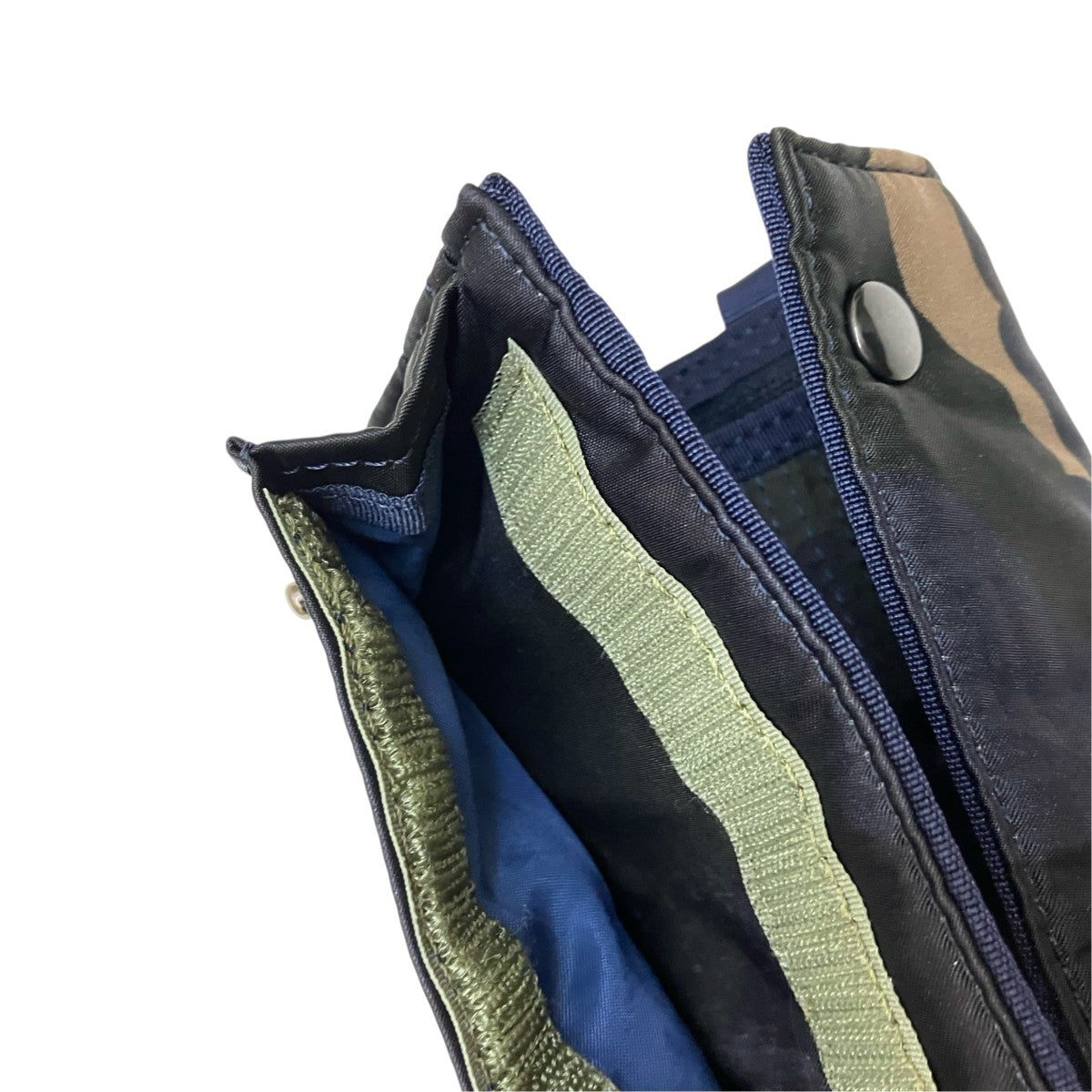 PORTER カウンターシェイドカモフラ×無地3つ折り財布 古着・中古-6枚目のアイテム画像