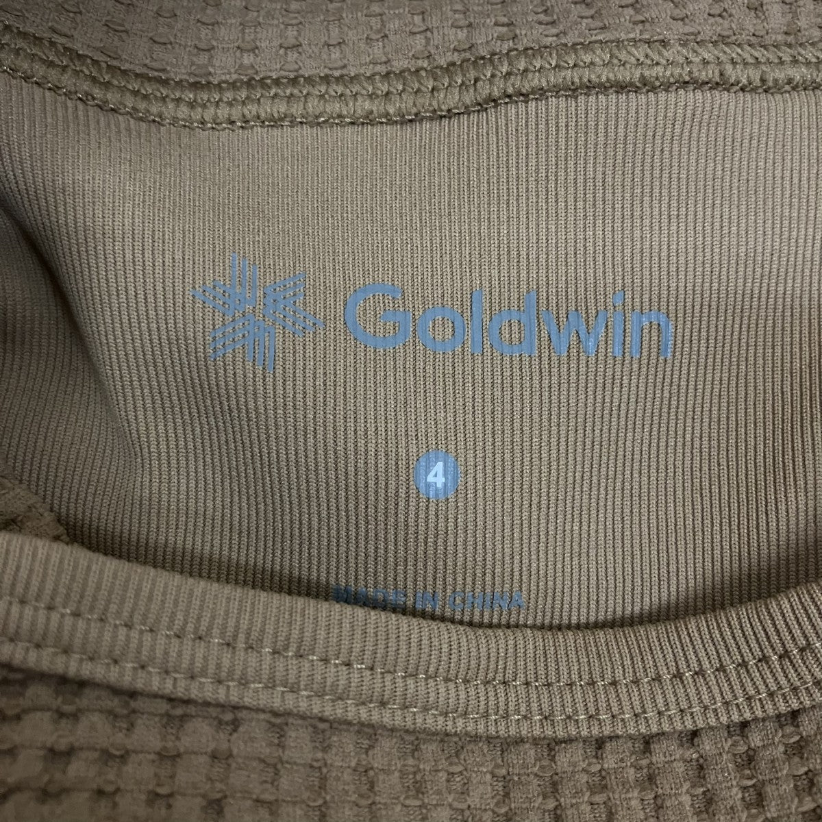 GOLDWIN ワッフルパーカーGL45141 古着・中古-5枚目のアイテム画像