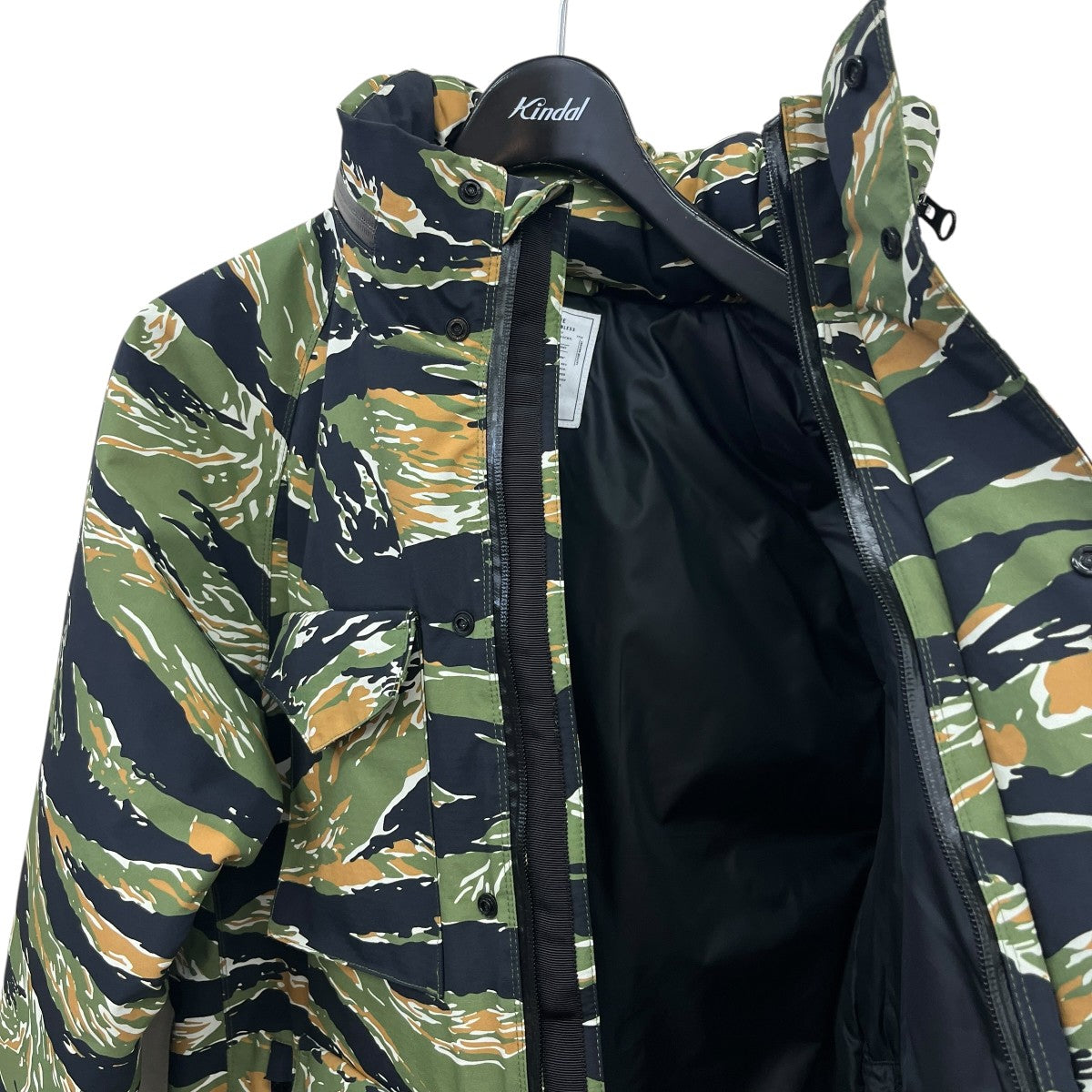 THE CRIMIE 3LAYER M-65 HIGH TECH THINSULATEJACKETタイガーカモ中綿ジャケットCR1-02L5-JK11 古着・中古-3枚目のアイテム画像