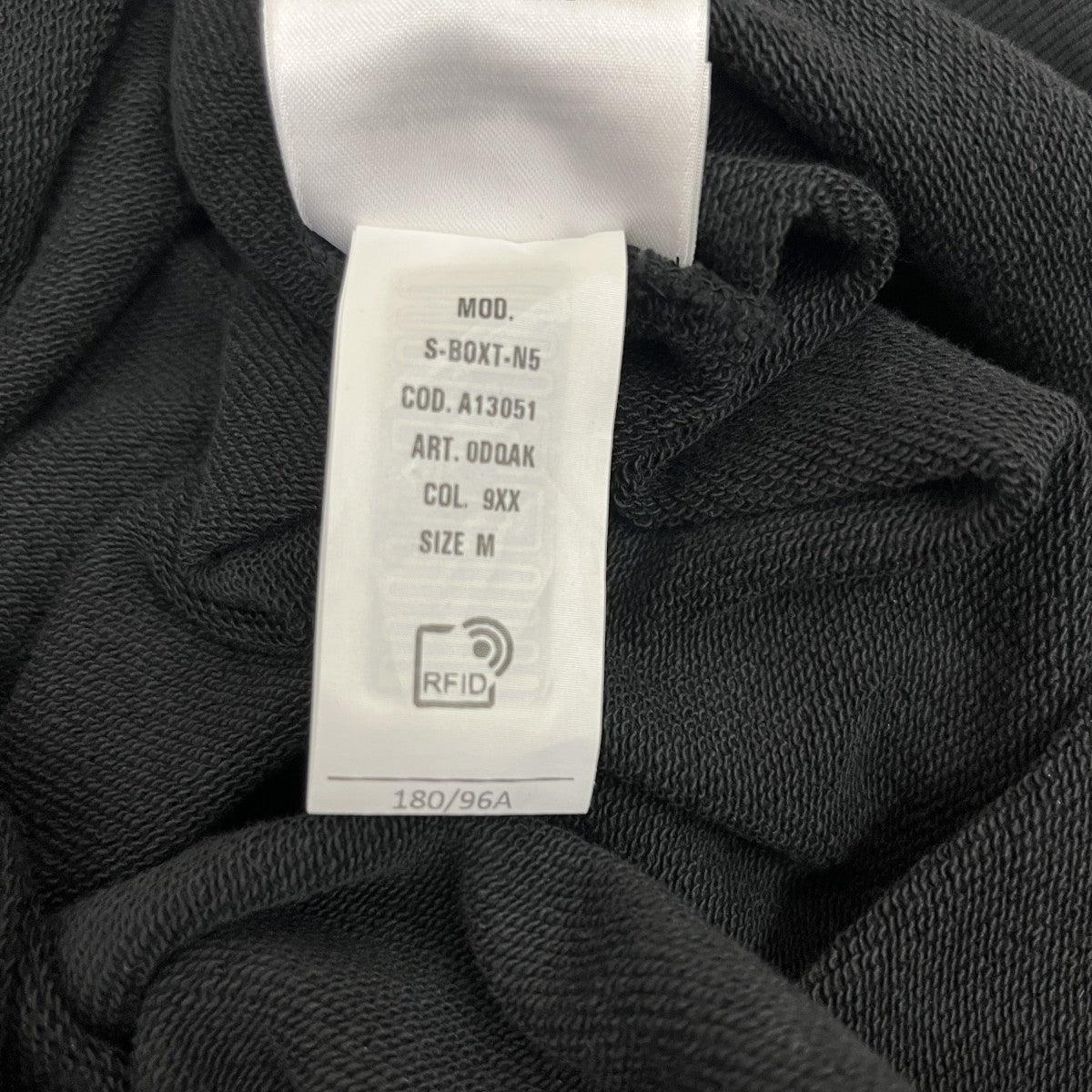 DIESEL 24AWS-BOXT-N5フロッキープリントクルーネックスウェット0DQAK 古着・中古-5枚目のアイテム画像