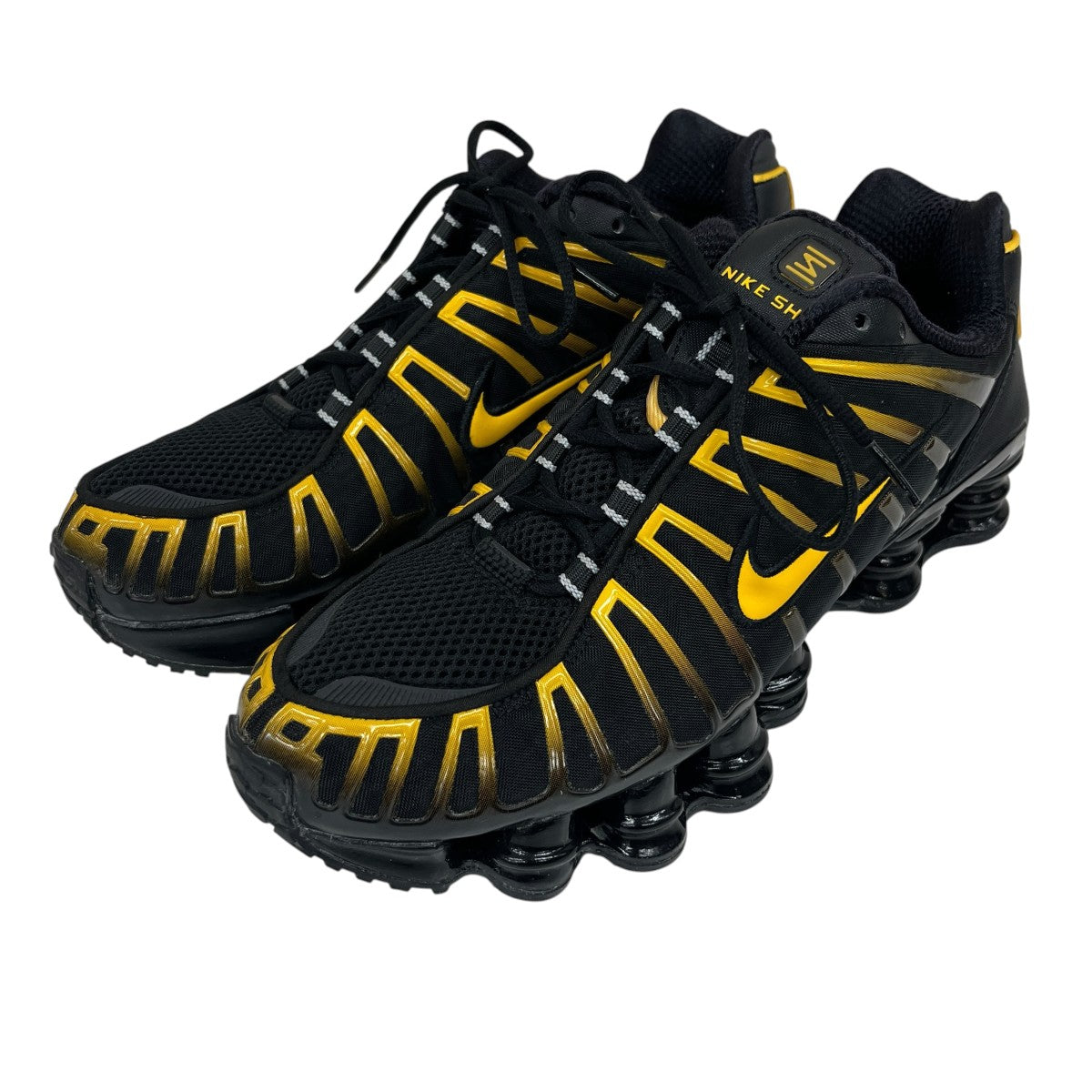 NIKE Shox TL Black University GoldローカットスニーカーAV3595-013 古着・中古-1枚目のアイテム画像