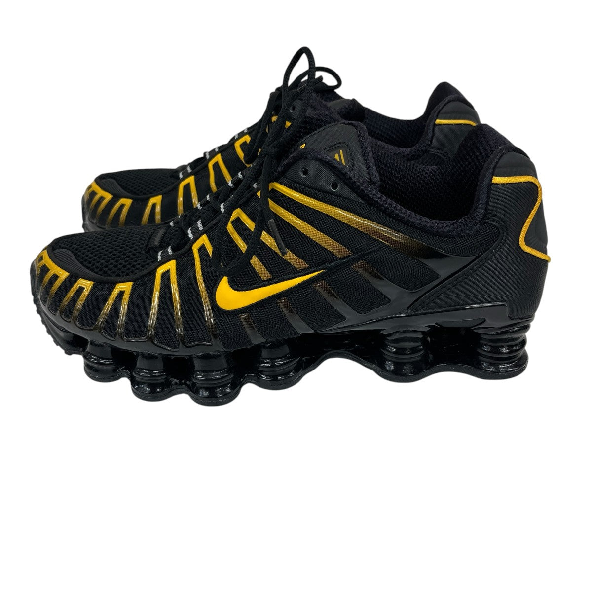NIKE Shox TL Black University GoldローカットスニーカーAV3595-013 古着・中古-2枚目のアイテム画像