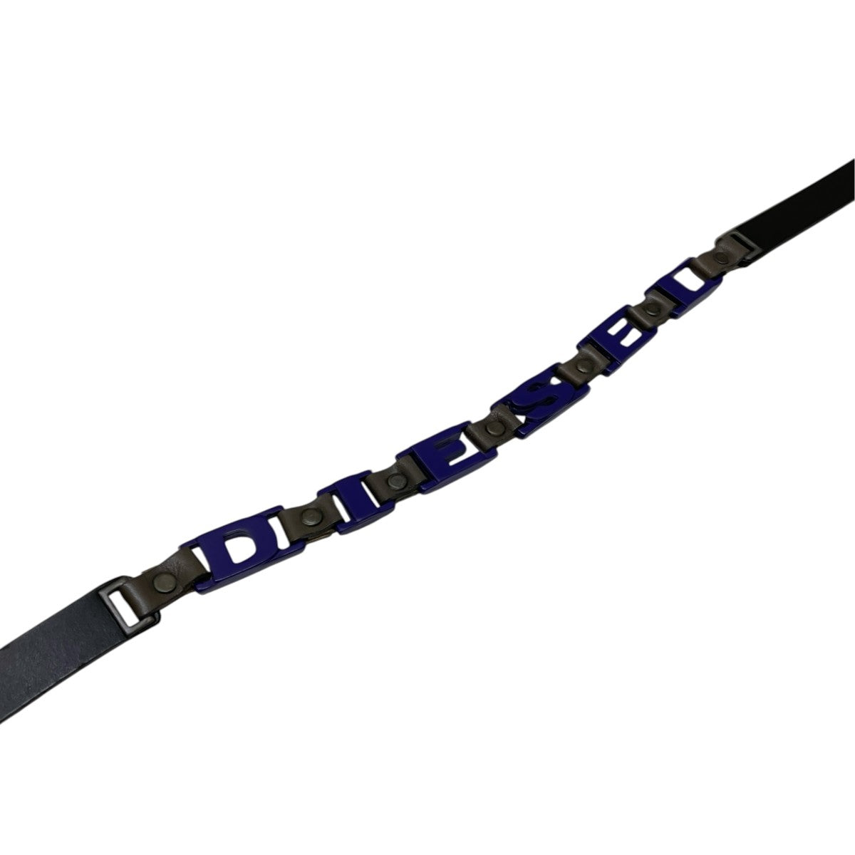 DIESEL ロゴレザーベルト 古着・中古-4枚目のアイテム画像
