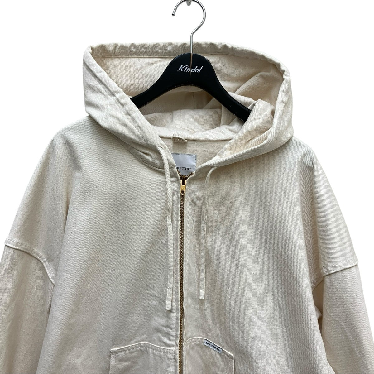 COOTIE PRODUCTIONS 26SSDenim Zip Up Hooded Jacketジップパーカー 古着・中古-2枚目のアイテム画像