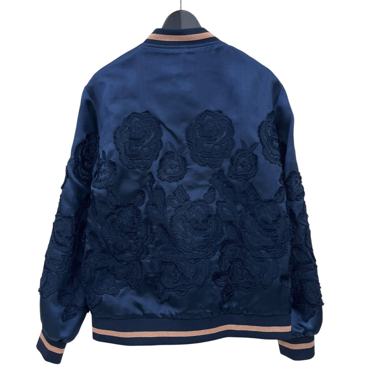 TED BAKER フラワーエンブロイダリージップブルゾン 古着・中古-2枚目のアイテム画像