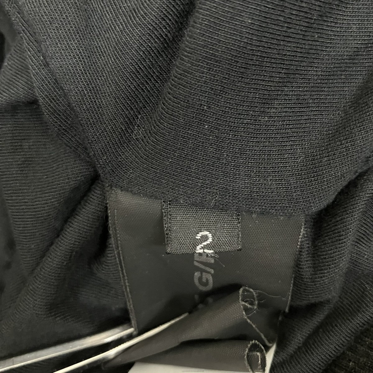 PROJECT G／R Distressed Layer Zip Hoodieダメージジップパーカー 古着・中古-6枚目のアイテム画像