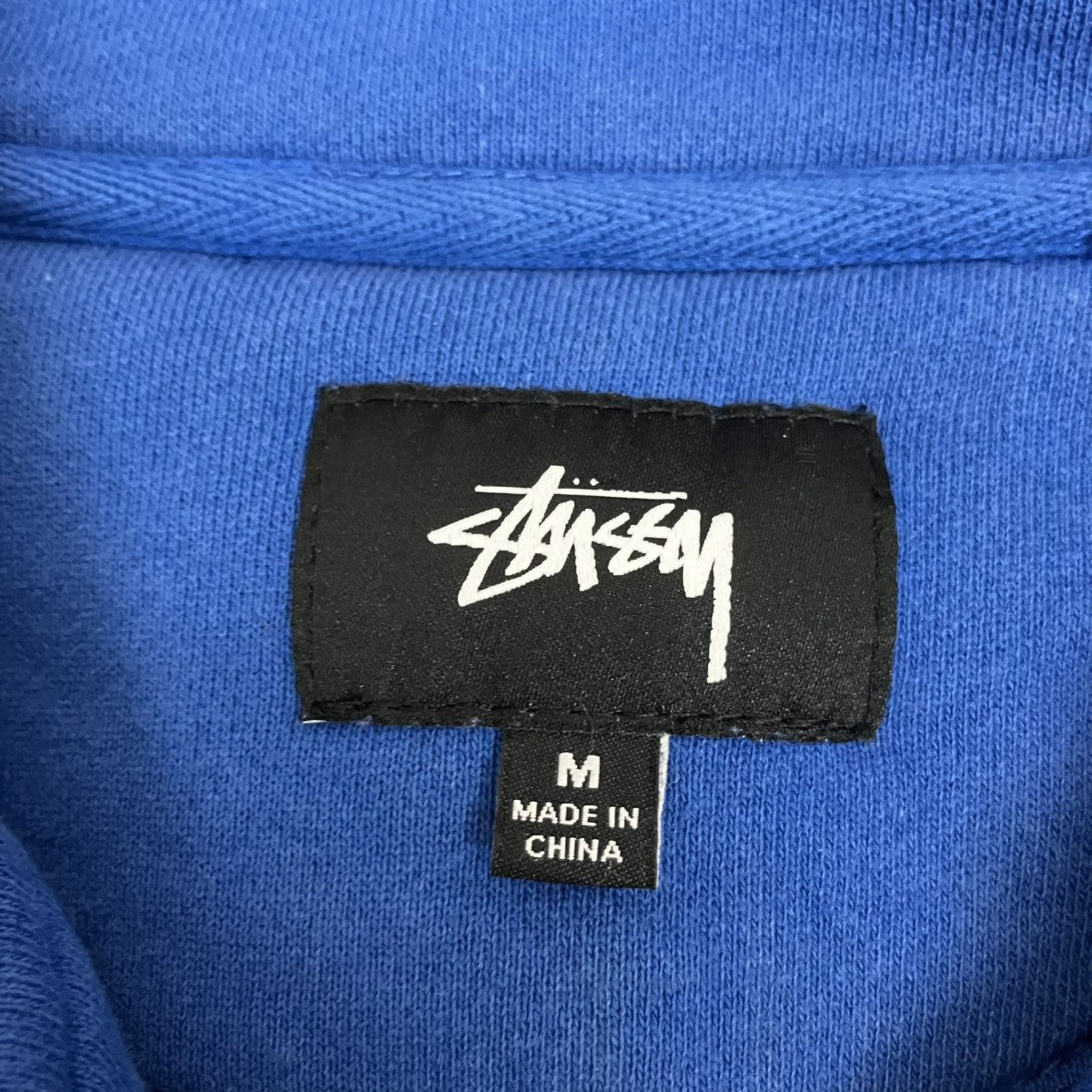 stussy バイカラーハーフジッププルオーバー 古着・中古-6枚目のアイテム画像