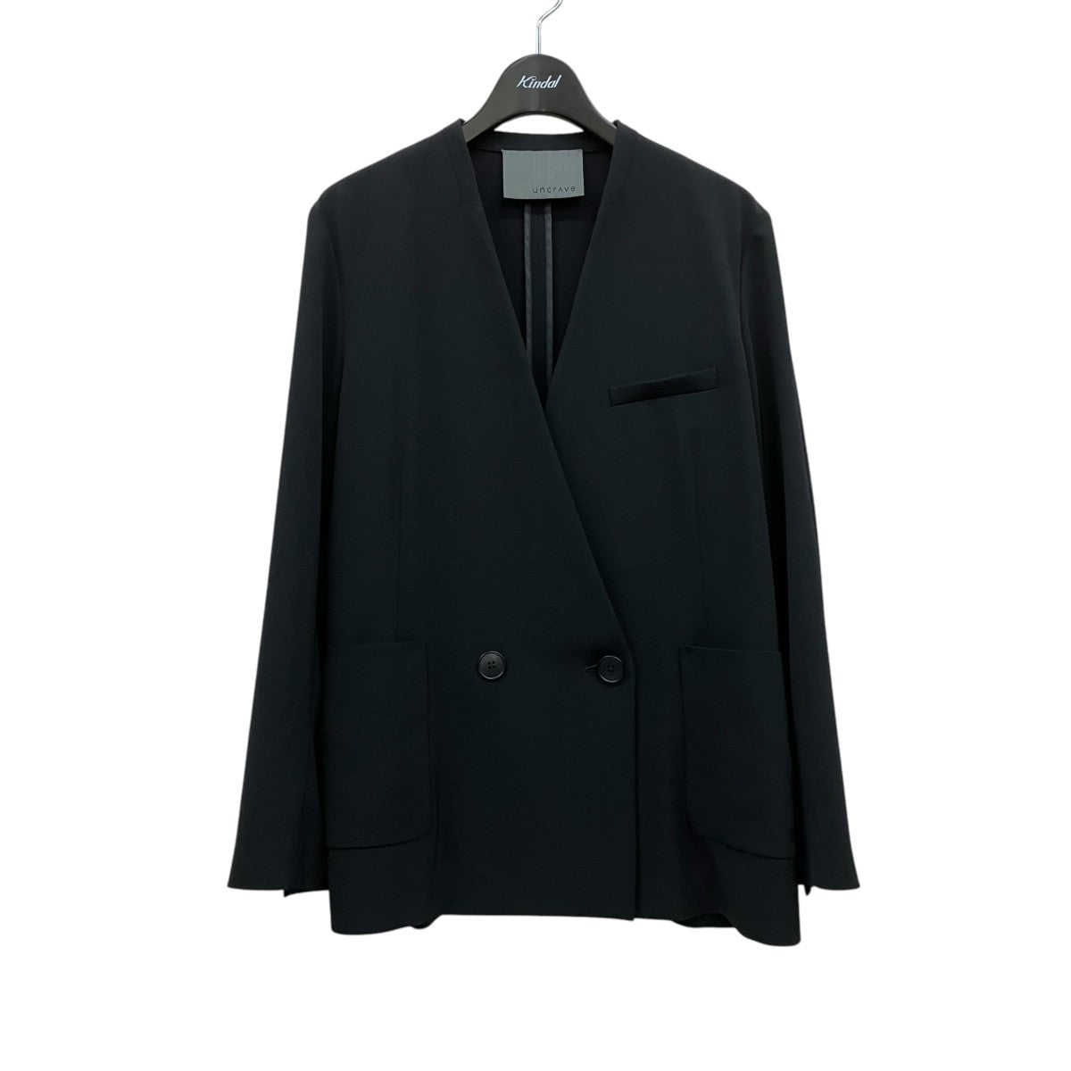 uncrave ノーカラージャケット 古着・中古-1枚目のアイテム画像