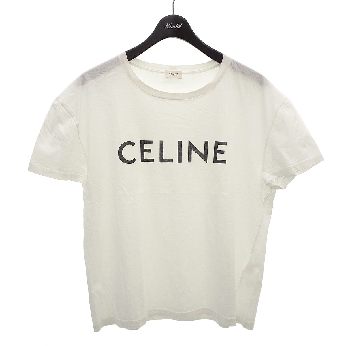 CELINE(セリーヌ) 【X008370E】半袖Tシャツ ホワイト サイズ 12 