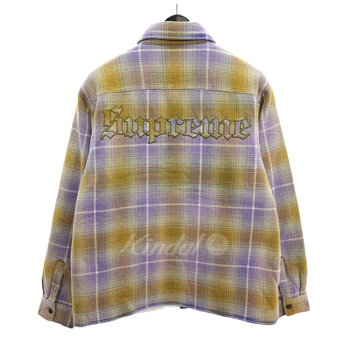 SUPREME(シュプリーム) 22AW Shearling Lined Flannel Shirt裏ボアフランネルシャツジャケット