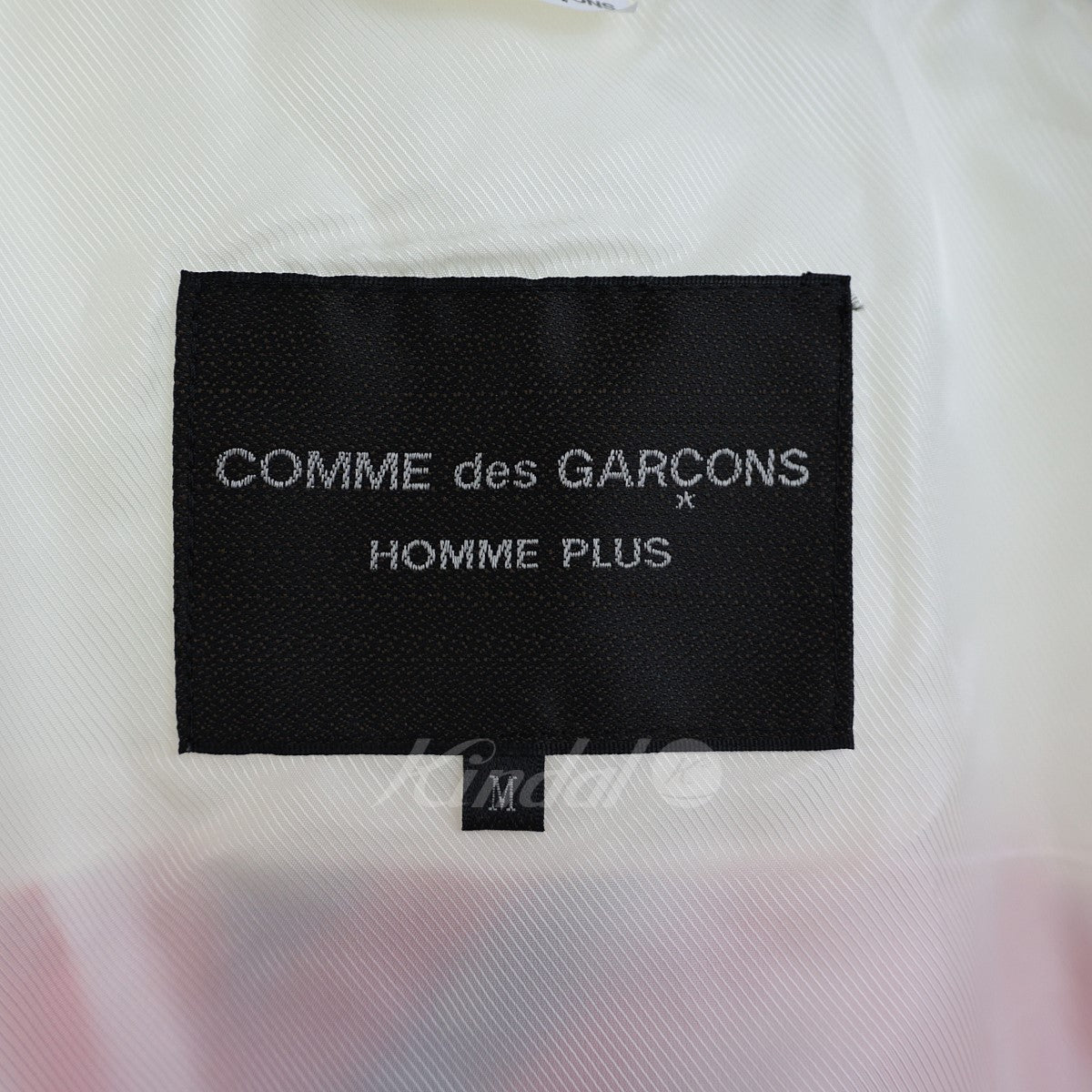 COMME des GARCONS HOMME PLUS(コムデギャルソンオムプリュス) 23SS　ダブルライダースタイプドッキングジャケット　 PK-C013