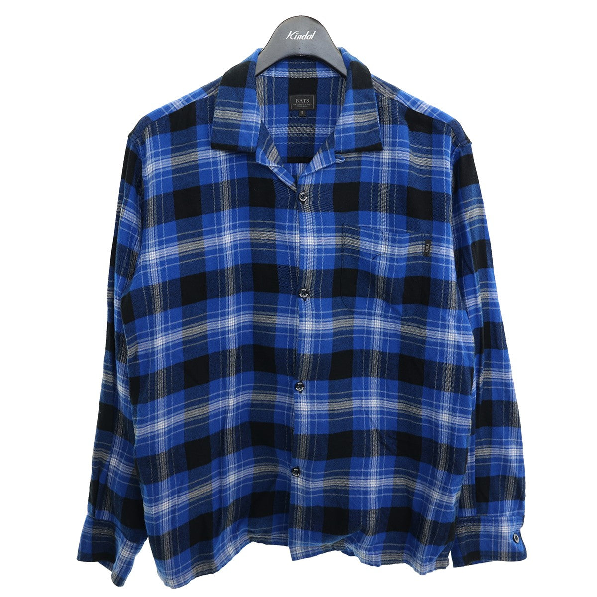 チェックフランネルシャツ　COTTON RAYON CHECK SHIRT　22’RS-0806