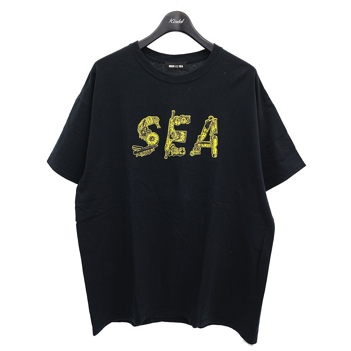 WIND AND SEA(ウィンダンシー) HIROTTON SKULL TプリントTシャツWDS 