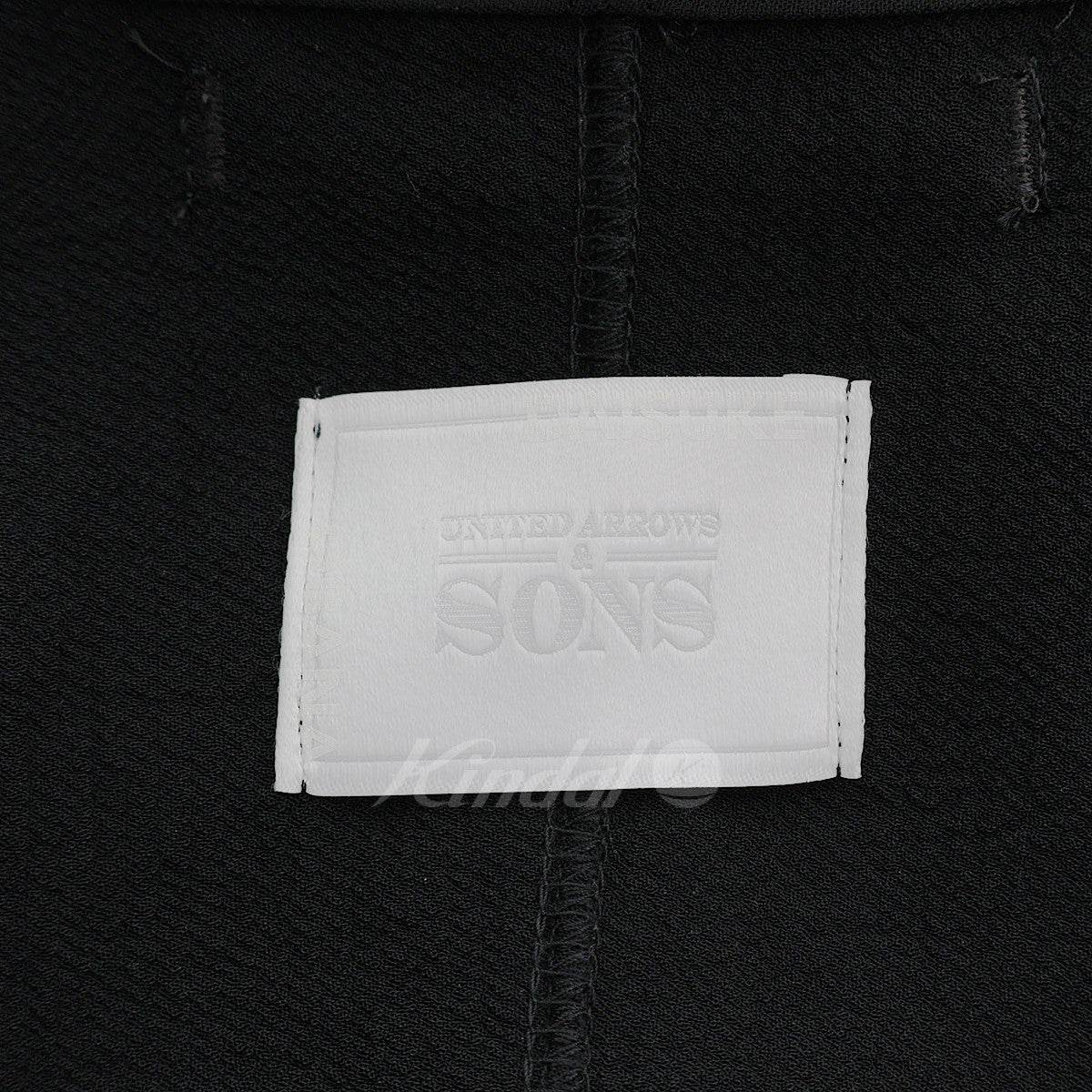 UNITED ARROWS ＆ SONS(ユナイテッドアローズアンドサンズ) by DAISUKE OBANA WOMEN I  CARDIGANボタンレスドルマンカーディガン ブラック サイズ S｜【公式】カインドオルオンライン ブランド古着・中古通販【kindal】