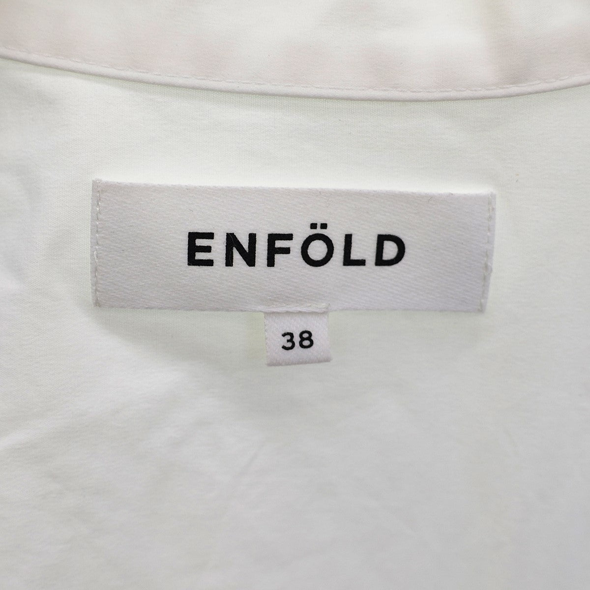 ENFOLD(エンフォルド) SOMELOS HALF SLEEVE DRESSプリーツ切替シャツ ...