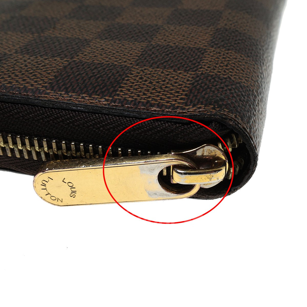 LOUIS VUITTON(ルイヴィトン) ダミエ ジッピーウォレット ラウンドジップ長財布 N41661 N41661／GI0240 ブラウン  サイズ 14｜【公式】カインドオルオンライン ブランド古着・中古通販【kindal】