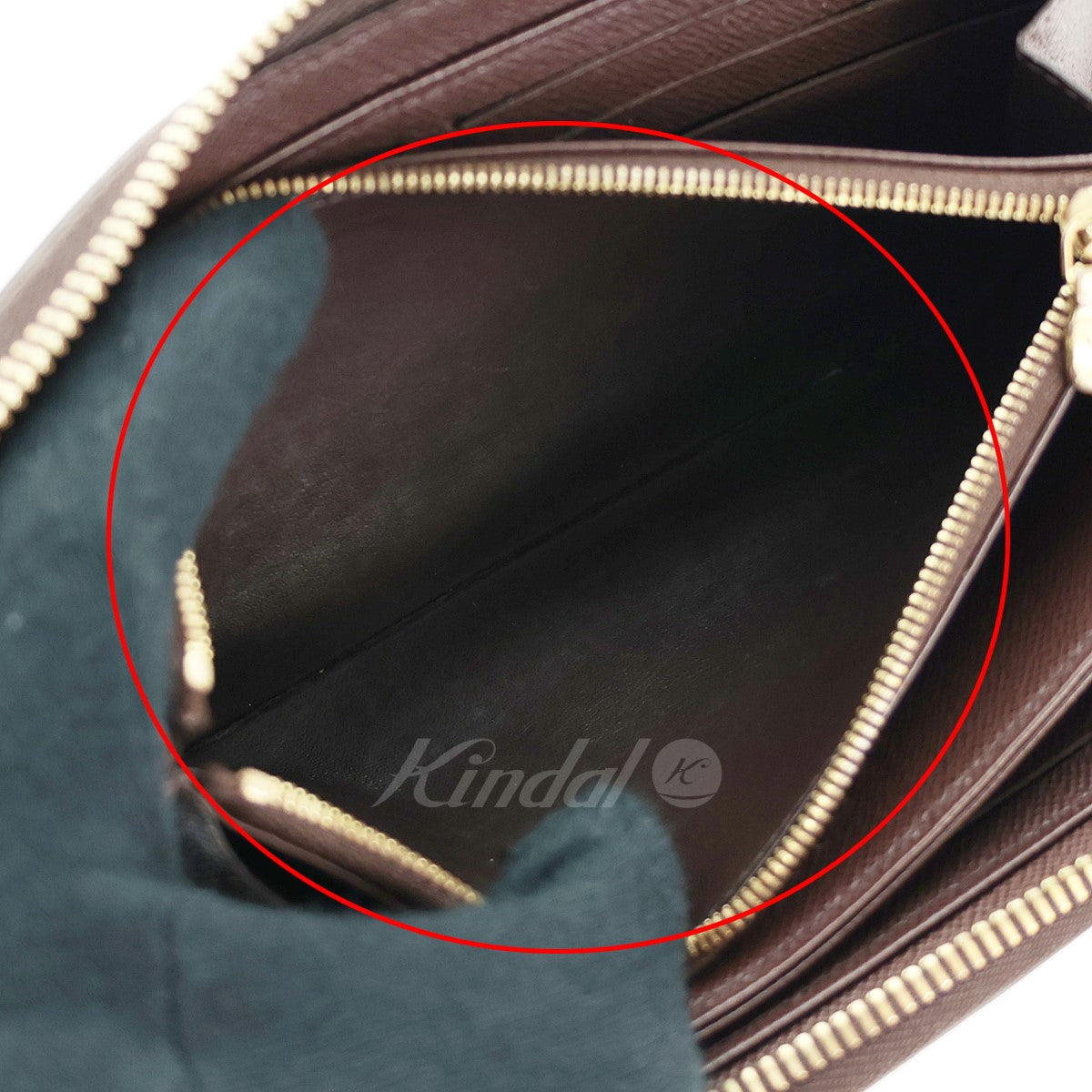 LOUIS VUITTON(ルイヴィトン) ダミエ ジッピーウォレット ラウンドジップ長財布 N41661 N41661／GI0240 ブラウン｜【公式】カインドオルオンライン  ブランド古着・中古通販【kindal】