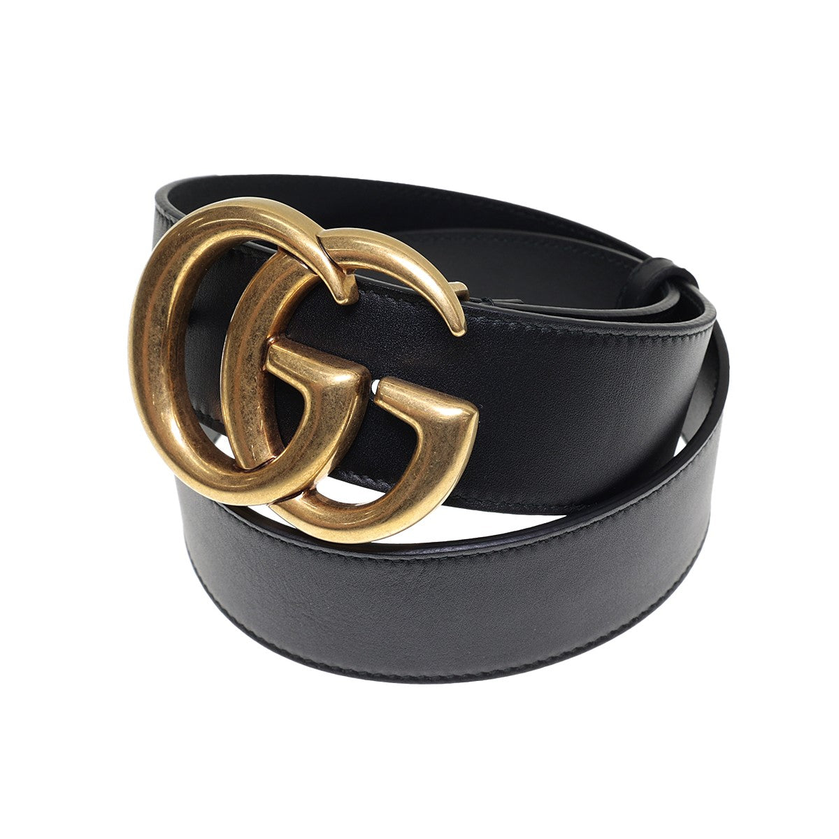 GUCCI(グッチ) GGマーモント レザーベルト　400593