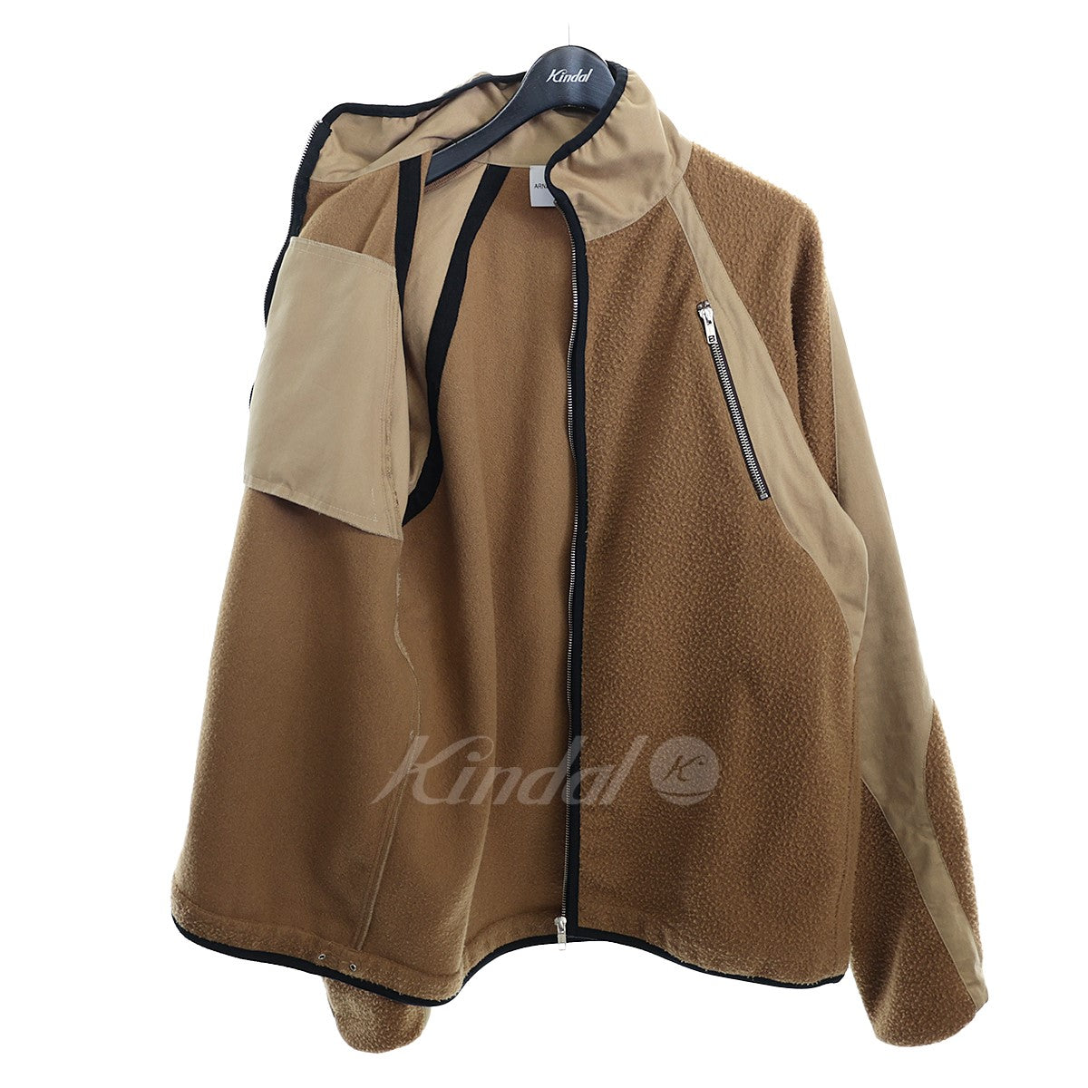 21AW　切替ボアジップジャケット