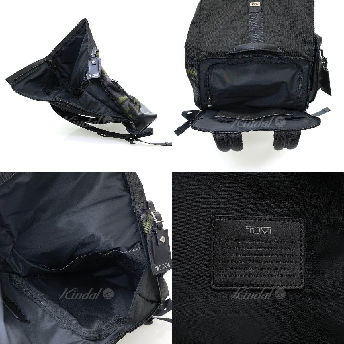 TUMI(トゥミ) Cypress Roll Top Backpack　迷彩柄ロールトップバックパック