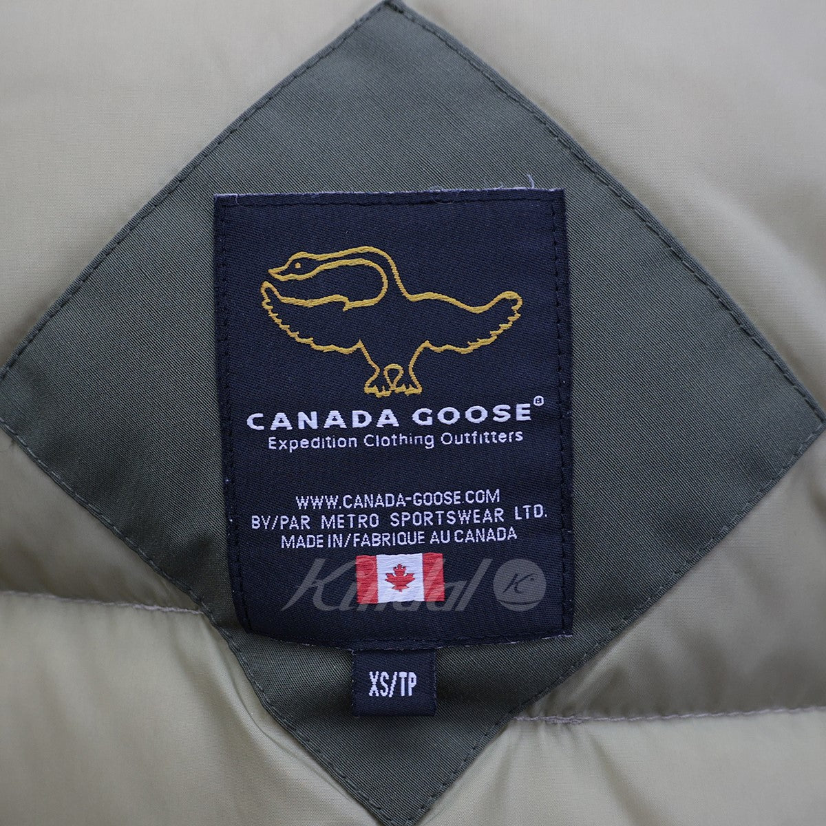 CANADA GOOSE(カナダグース) VANCOUVER JACKET バンクーバージャケット ダウンジャケット 3423JM 3423JM  オリーブ サイズ XS｜【公式】カインドオルオンライン ブランド古着・中古通販【kindal】