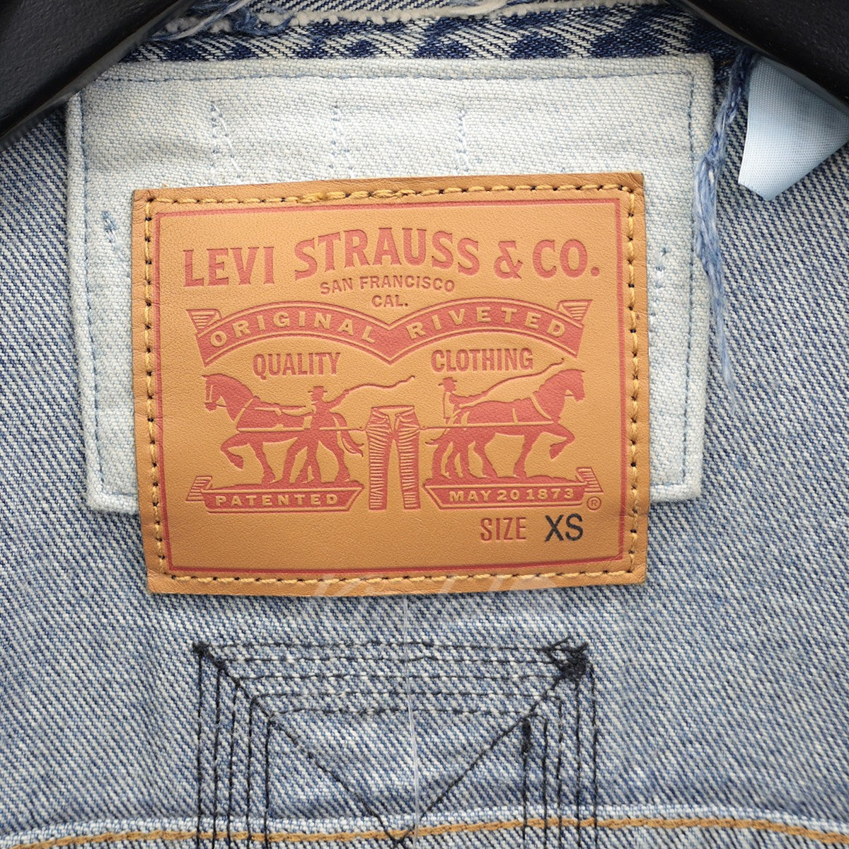 Levis(リーバイス) 144周年MAY CELEBRATION TRUCKER VESTデニムベスト 