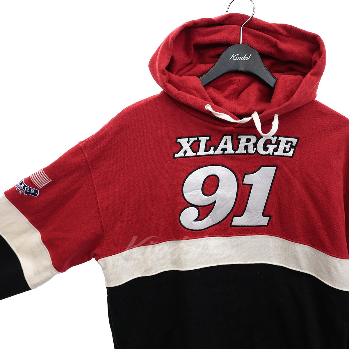 X-LARGE(エクストララージ) プルオーバーパーカー TEAM PANELED