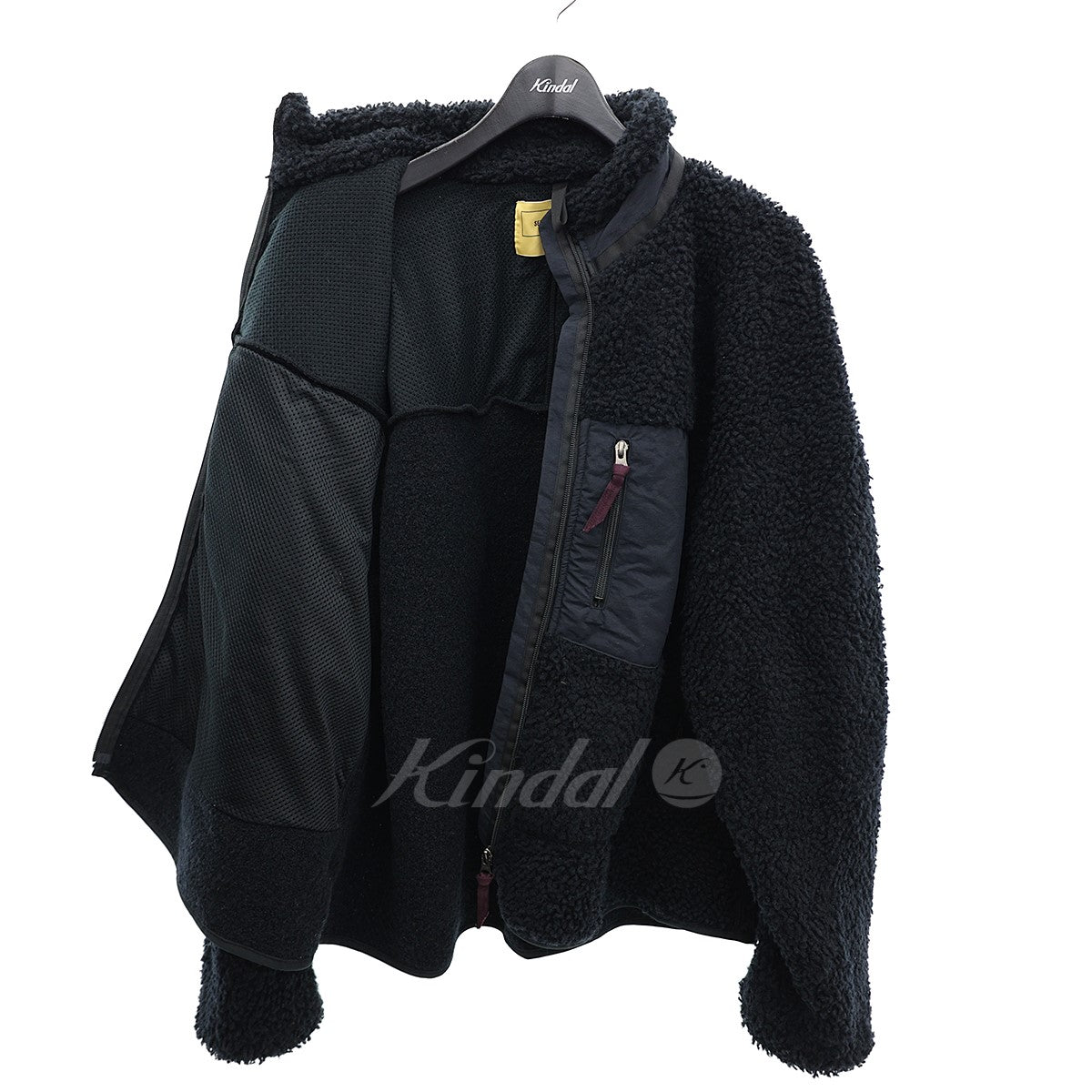 SEVEN BY SEVEN(セブン バイ セブン) KNIT BLOUSON ボアニットブルゾン 800-2260080 800-2260080  ブラック系 サイズ M｜【公式】カインドオルオンライン ブランド古着・中古通販【kindal】