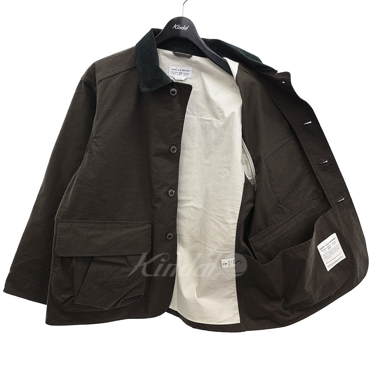 ENDS and MEANS(エンズアンドミーンズ) HUNTING JACKET ハンティング ...