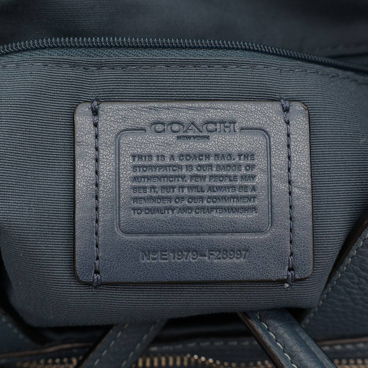 COACH(コーチ) ショルダーバッグF28997 F28997 ネイビー サイズ 15｜【公式】カインドオルオンライン  ブランド古着・中古通販【kindal】