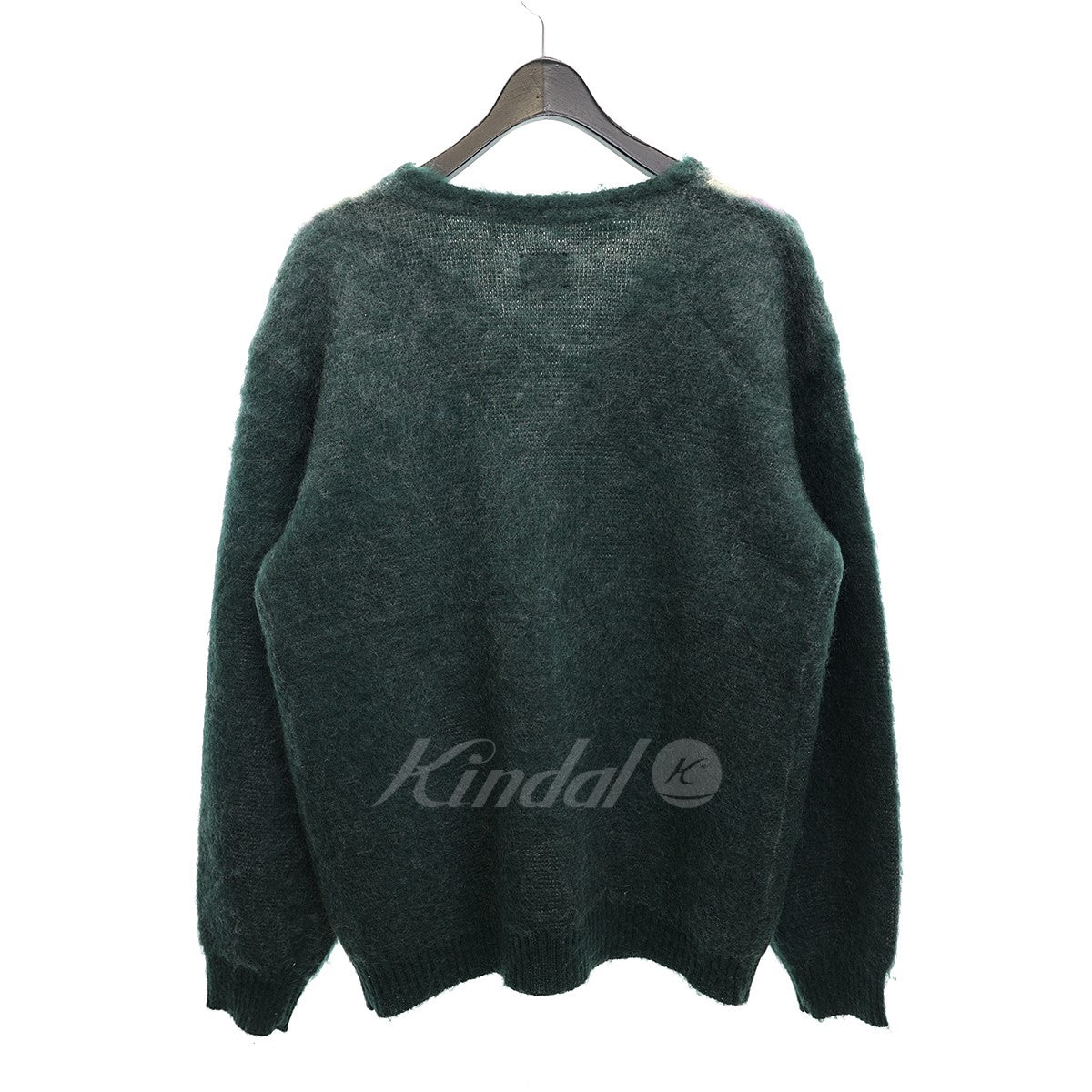 Needles(ニードルス) Mohair Cardigan - Diamond モヘアカーディガン LQ272 LQ272  グリーン／パープル／アイボリー サイズ M｜【公式】カインドオルオンライン ブランド古着・中古通販【kindal】