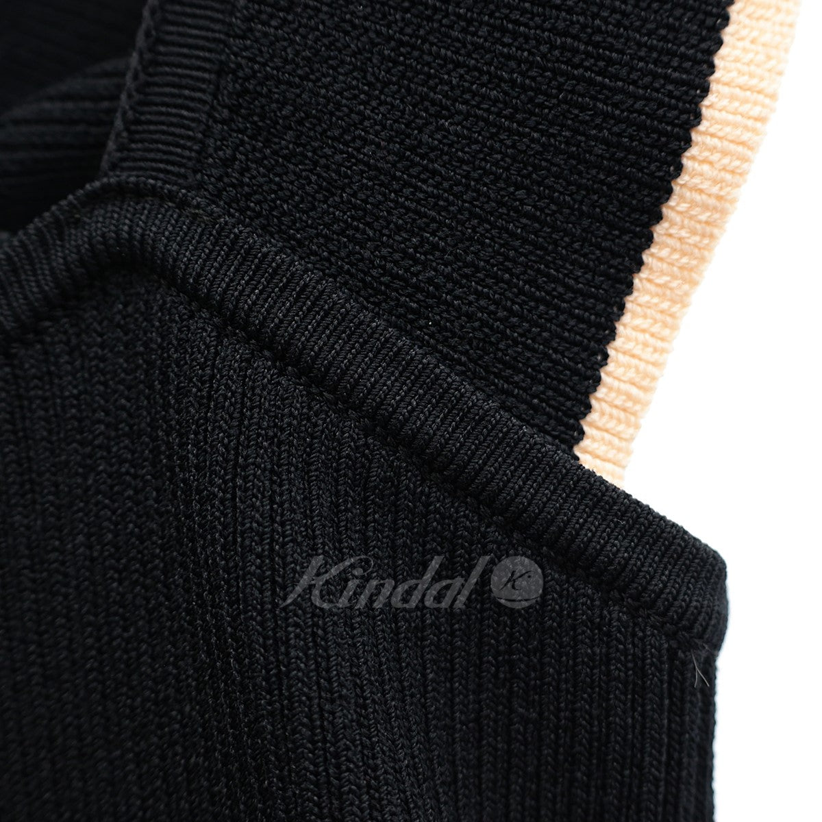 8548 SANDRO サンドロ リブニット サイズ2 無地 細見え 上品 セール】シースルーニットトップス（ニット/セーター）｜gossip