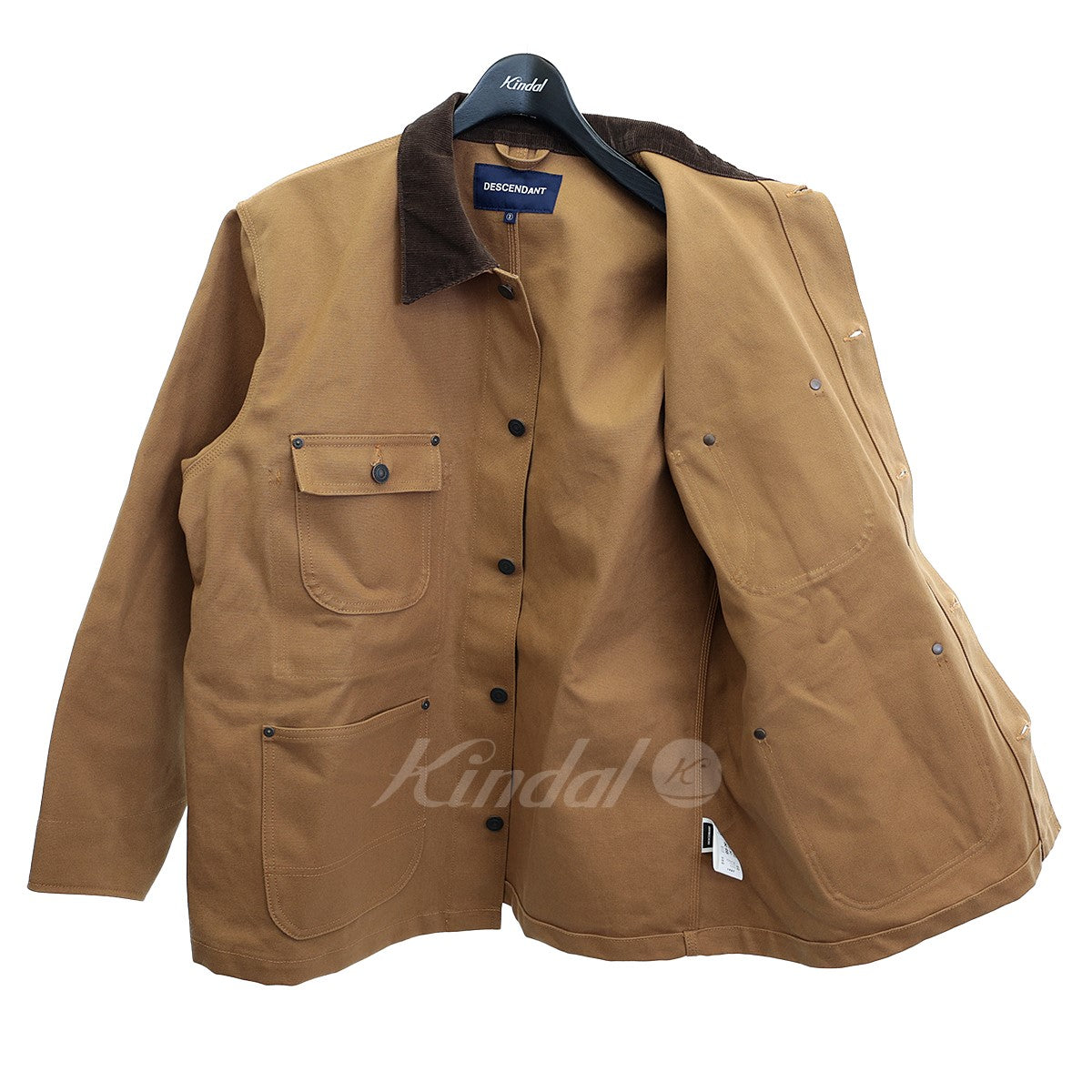 DESCENDANT(ディセンダント) MFG CHORE JACKET コットンダックカバーオール