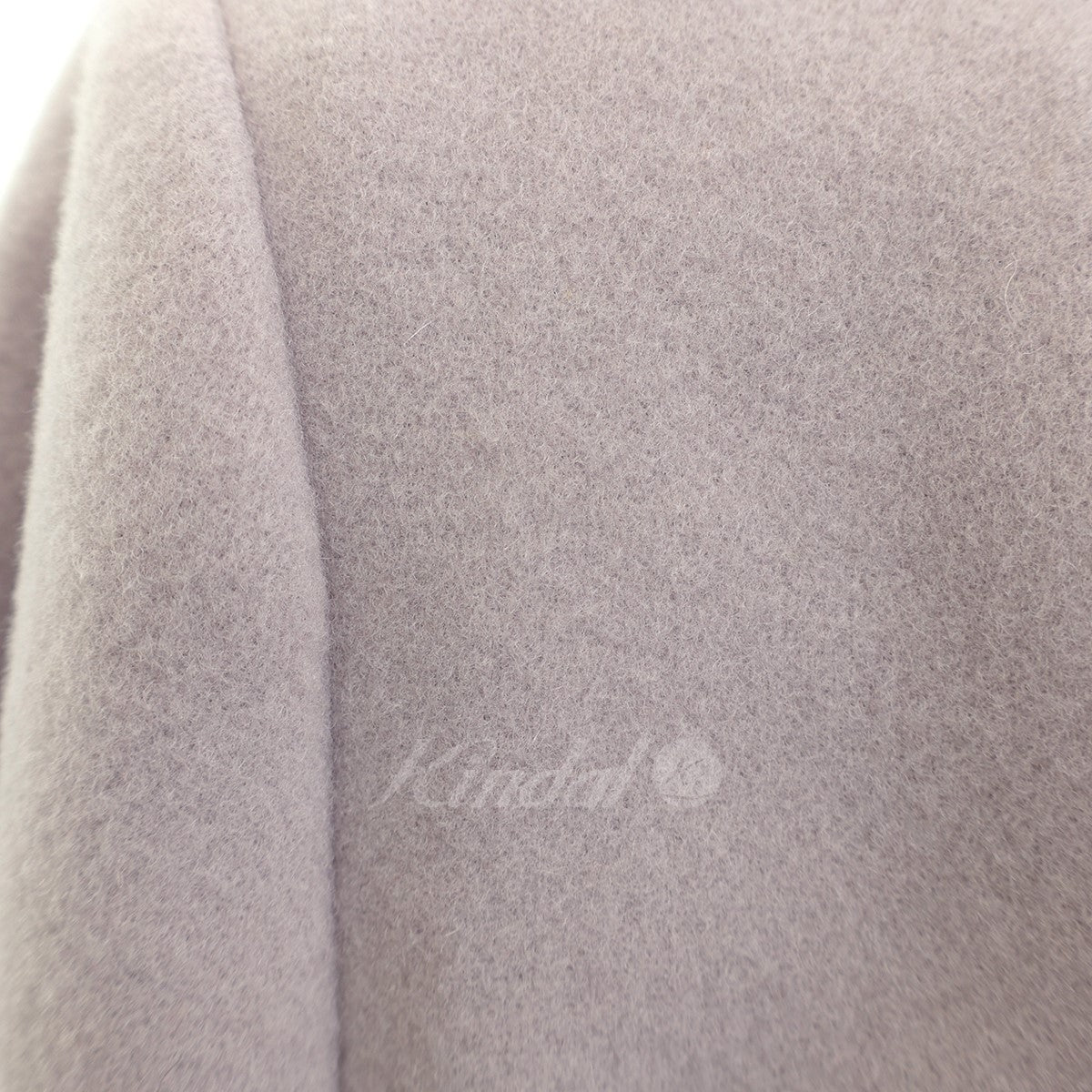 Noela(ノエラ) 23AW 2WAYカラーバックプリーツウールトレンチ