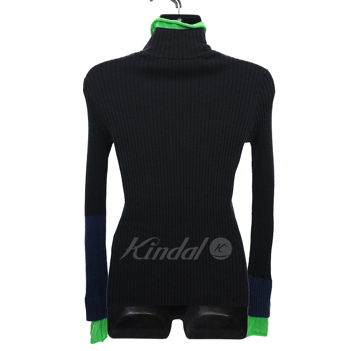 ENFOLD(エンフォルド) HIGHNECK PULLOVER レイヤーリブニットプル ...