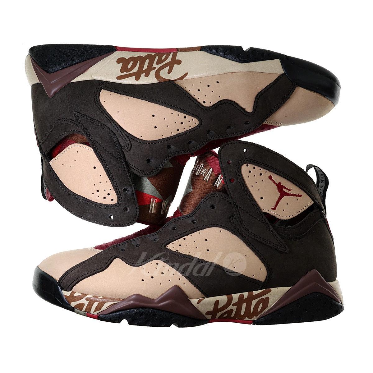 NIKE×Patta Air Jordan 7 OG Brown エアジョーダン7 スニーカー AT3375 ...