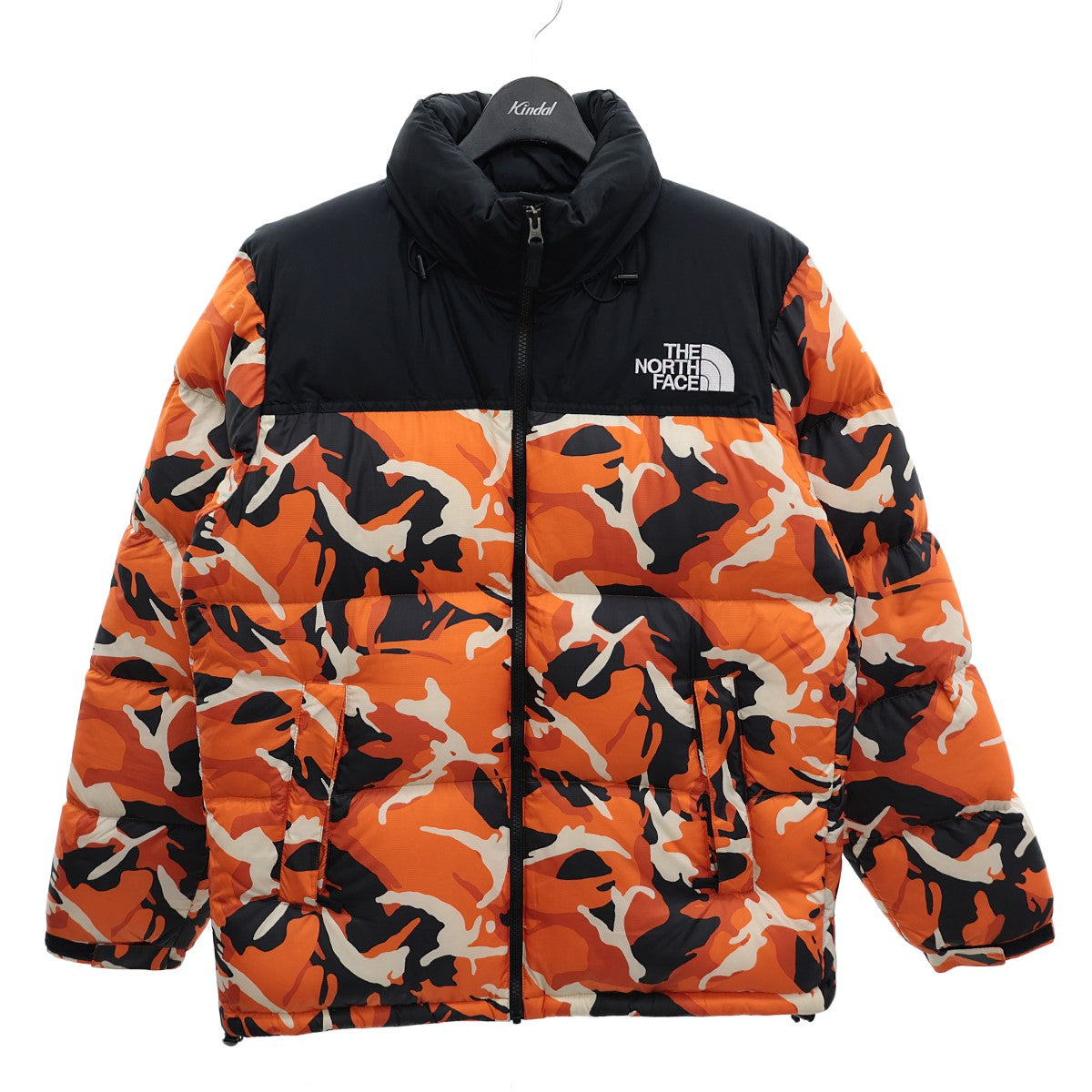 THE NORTH FACE(ザノースフェイス) Novelty Nuptse Jacket 迷彩柄ダウンジャケット ND91842 ND91842  オレンジ／ブラック サイズ XL｜【公式】カインドオルオンライン ブランド古着・中古通販【kindal】