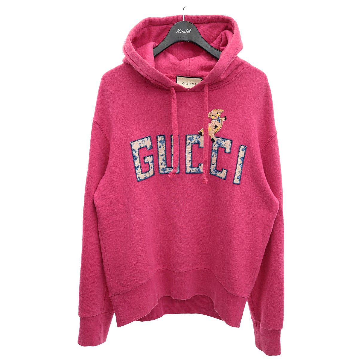 GUCCI(グッチ) プルオーバーパーカー ショッキングピンク サイズ XS｜【公式】カインドオルオンライン ブランド古着・中古通販【kindal】