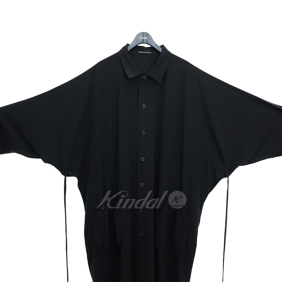 YOHJI YAMAMOTO(ヨウジヤマモト) 22SS TUXEDO BACK GATHER COAT 後ろギャザーコート　HG-C06-500