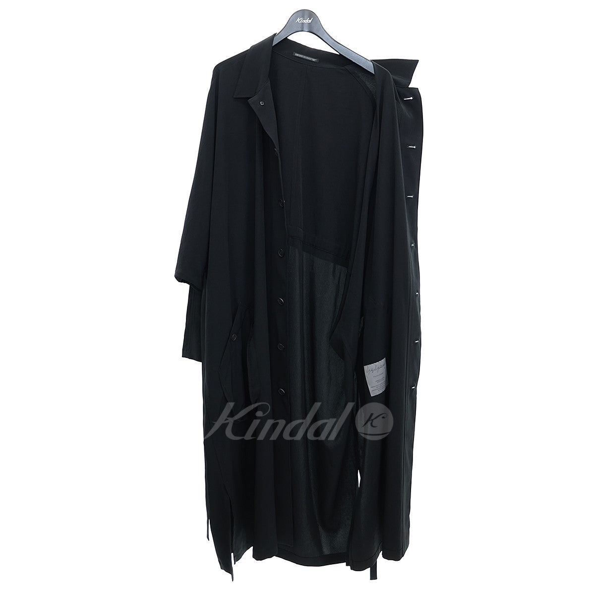 YOHJI YAMAMOTO(ヨウジヤマモト) 22SS TUXEDO BACK GATHER COAT 後ろギャザーコート　HG-C06-500