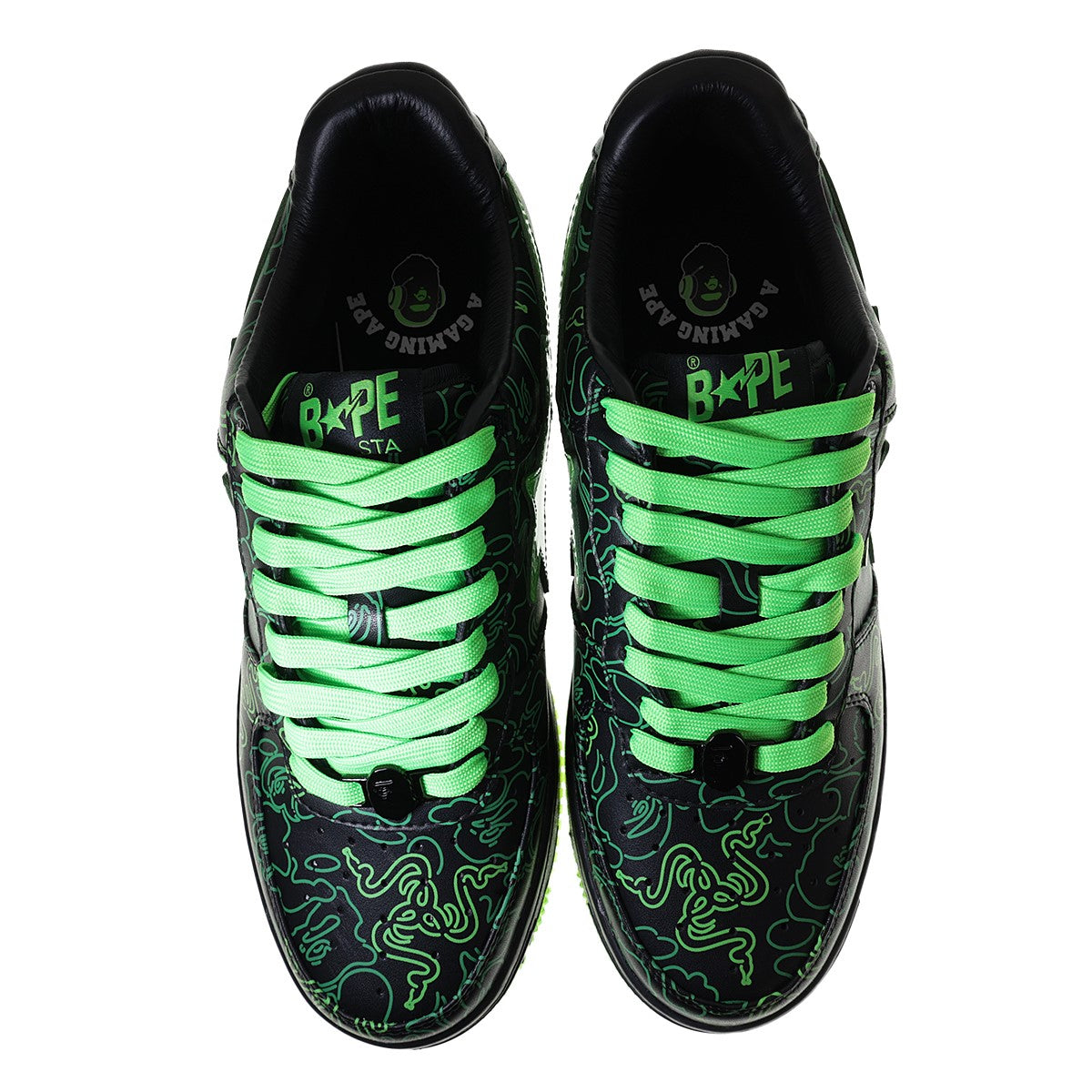 A BATHING APE×RAZER BAPE STAスニーカー1I23191902 1I23191902