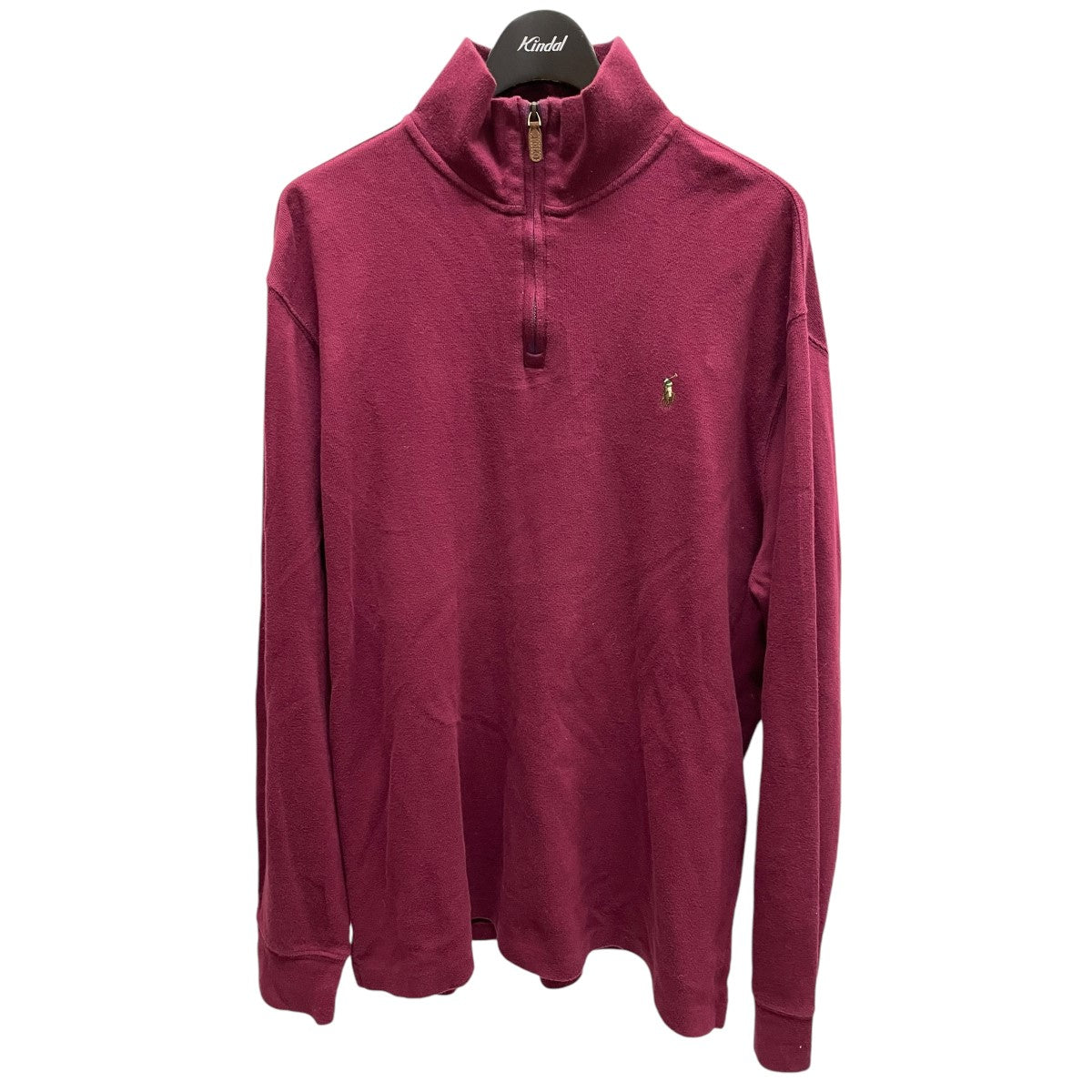 ★希少 XL相当★ ポロ ラルフローレン 中綿シャツ インディゴ パッチワーク POLO RALPH LAUREN（ポロ ラルフ ローレン）の「インディゴ