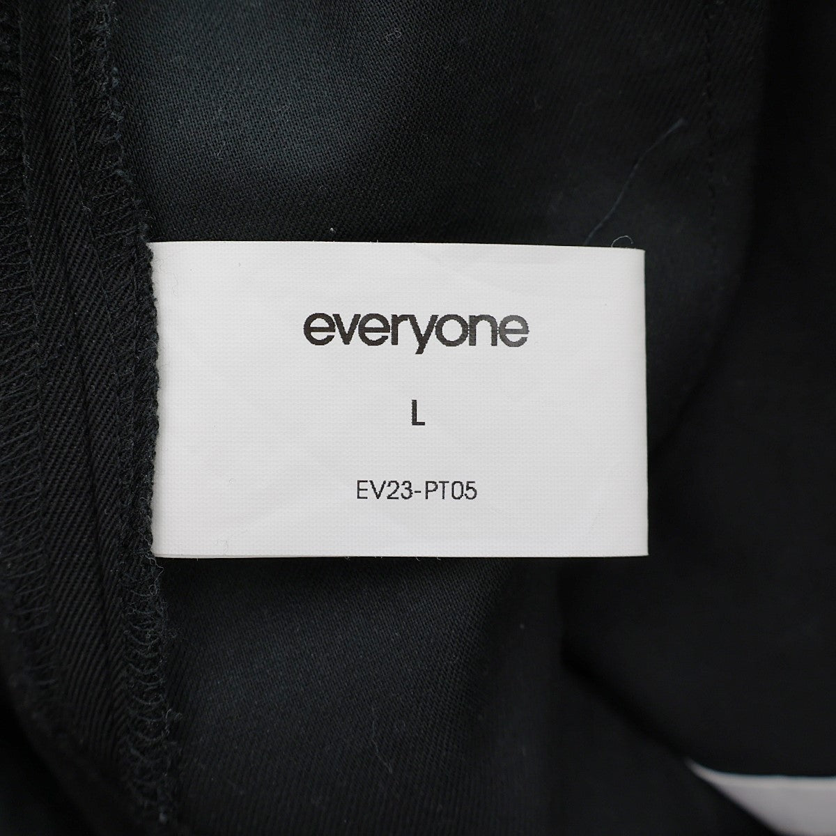 FARAH×everyone 1LDK wool adjustable trousersサイドアジャスターイージーウールパンツEV23-PT05  EV23-PT05 ブラック サイズ L｜【公式】カインドオルオンライン ブランド古着・中古通販【kindal】