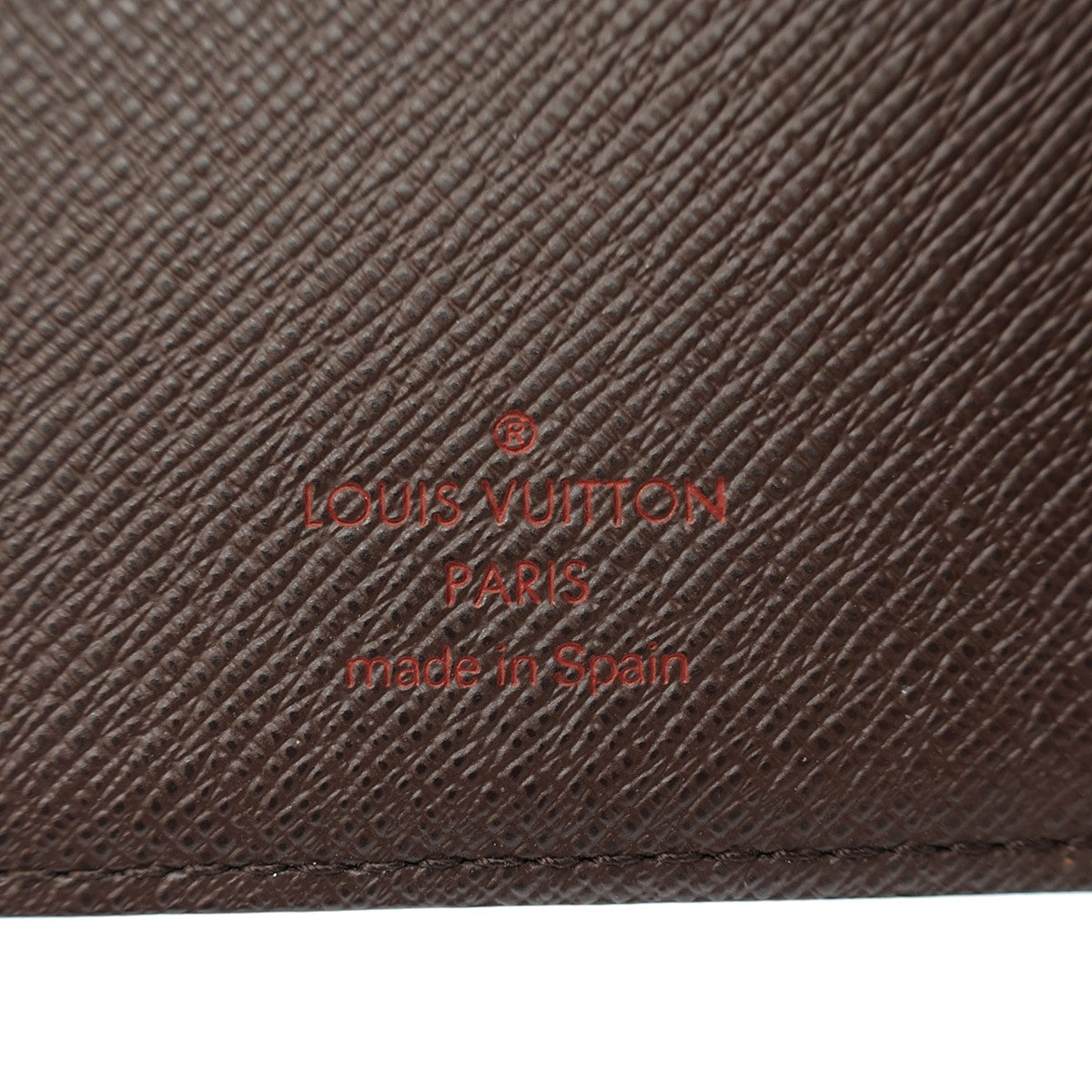 LOUIS VUITTON(ルイヴィトン) アジェンダ・ポッシュダミエ手帳カバーR20703 R20703 CA5007 ブラウン サイズ  17｜【公式】カインドオルオンライン ブランド古着・中古通販【kindal】