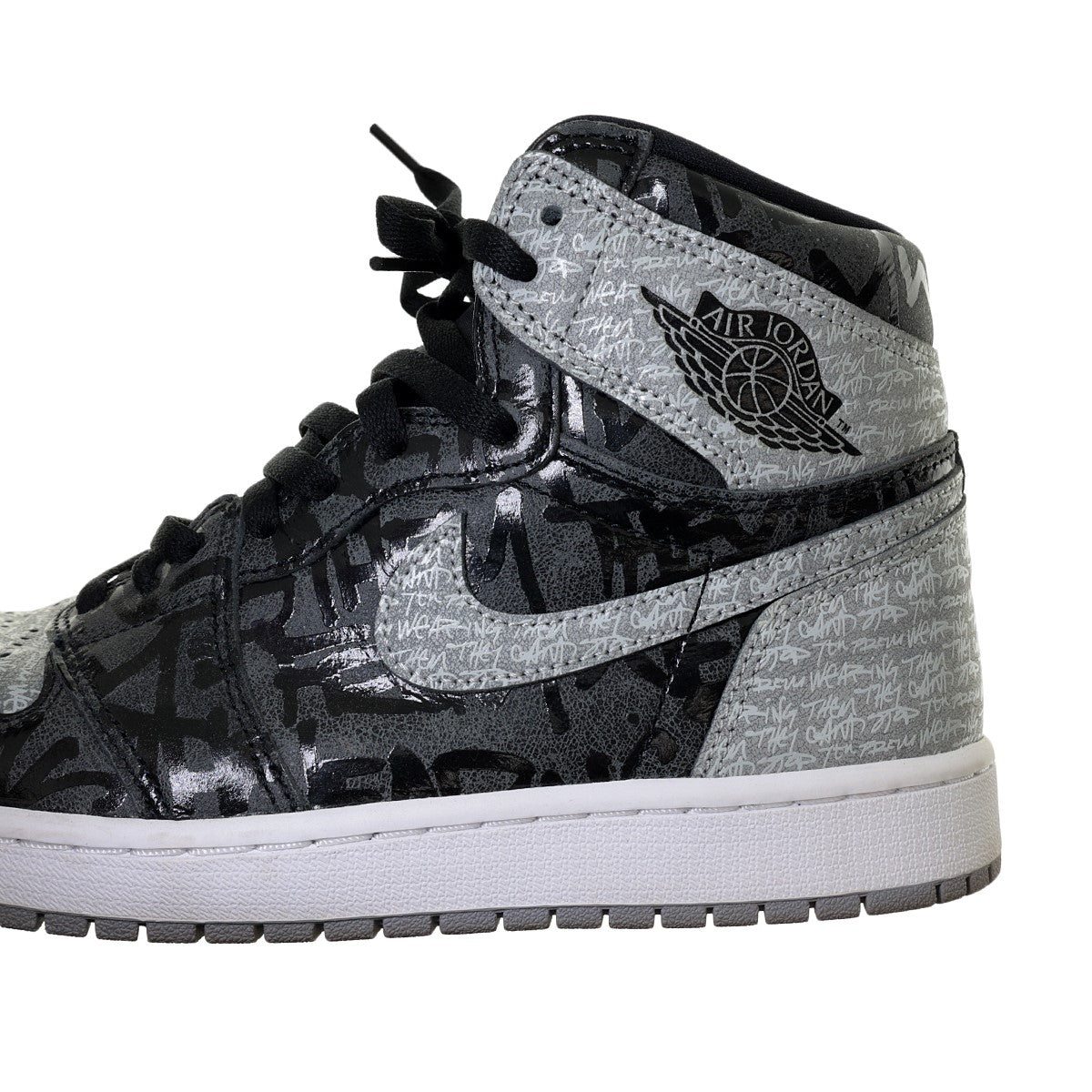 NIKE(ナイキ) Air Jordan 1 High OG Rebellionaireエアジョーダン1 ハイカットスニーカー555088-036  555088-036 ブラック／グレー サイズ 27｜【公式】カインドオルオンライン ブランド古着・中古通販【kindal】