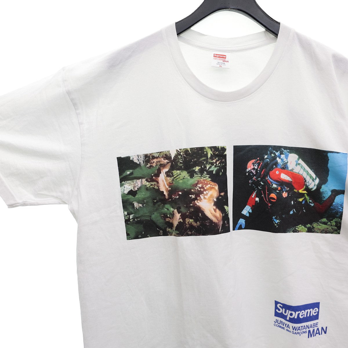 JUNYA WATANABE CdG MAN×Supreme(ジュンヤワタナベコムデギャルソンマン×シュプリーム) Nature  TeeネイチャーTシャツ