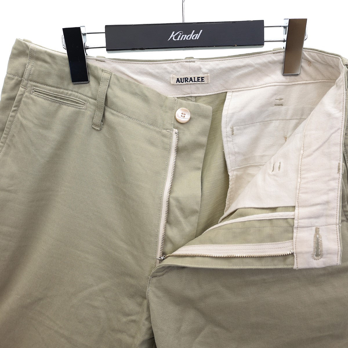 AURALEE(オーラリー) 21SSWASHED FINX LIGHT CHINO PANTSチノパンツA21SP01FC