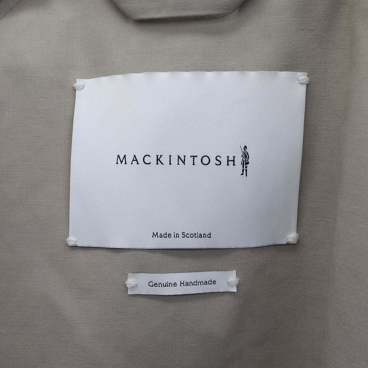 MACKINTOSH(マッキントッシュ) IDJ With Buckleゴム引きトレンチ